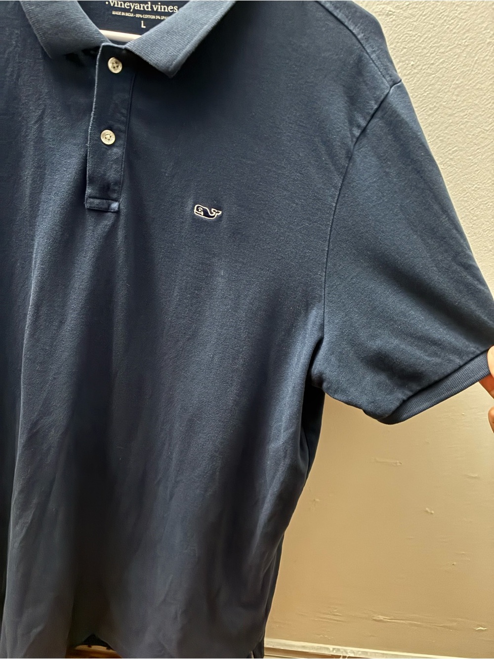 Vineyard Vines Men's Polo Shirt - Navy Blue - Picture 3 of 4